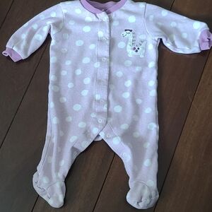 Carter's Polka Dot Dinosaur Baby One Piece